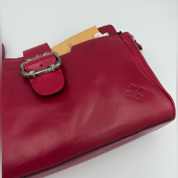 Patricia Nash Red Leather Shoulder Bag - Picture 2 of 15